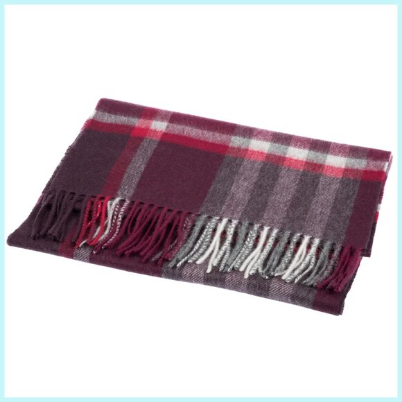 CASHMERE & LAMBSWOOL Scarf GUARANTEED SCOTTISH IMPORT FINEST QUALITY NWT - Picture 3 of 7